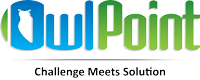 OwlPoint. Logo with Tag Line