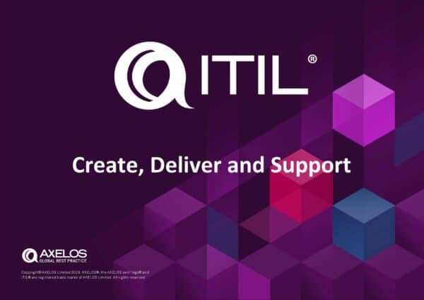 ITIL 4 Create, Deliver and Support